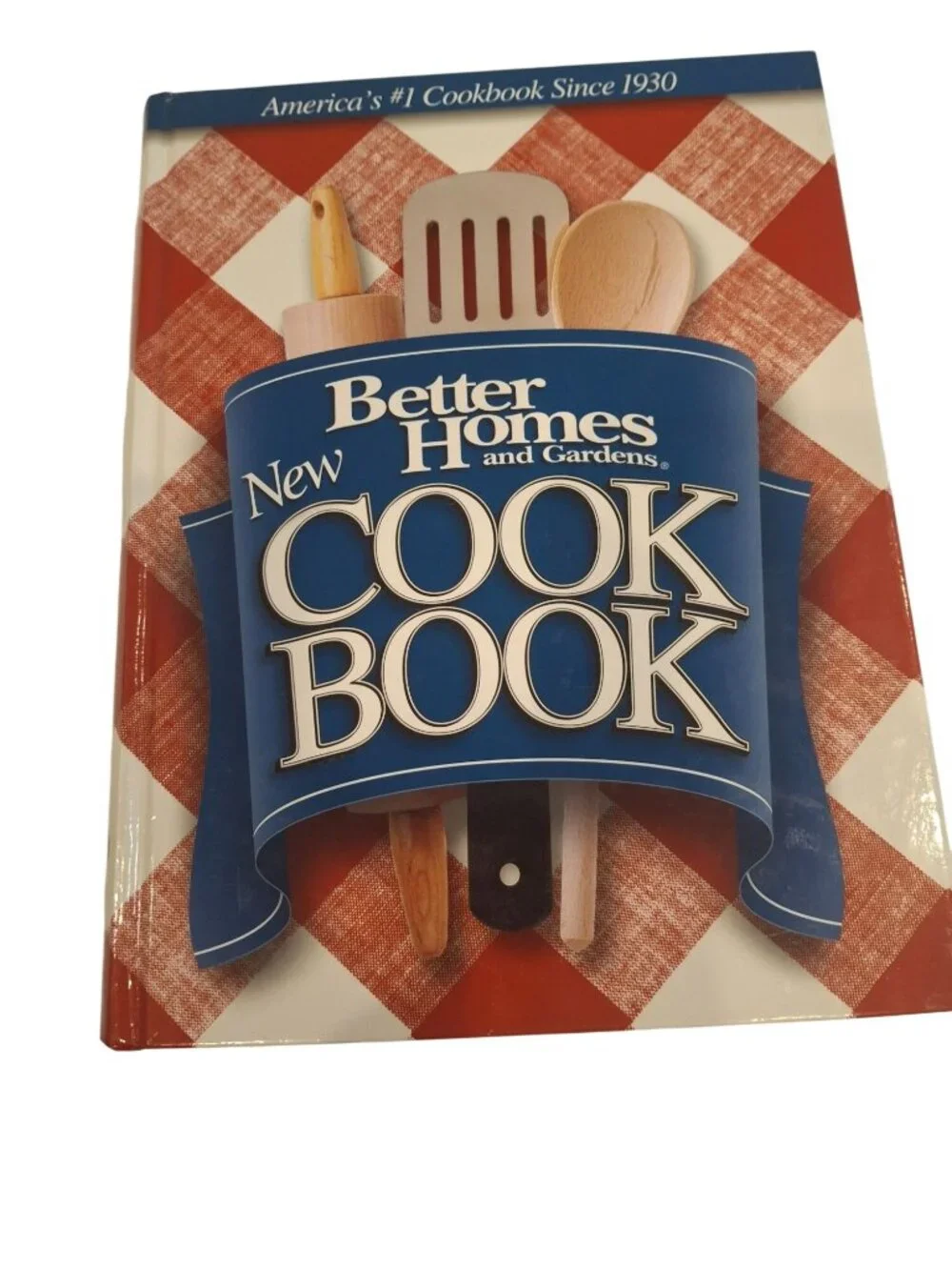 Better Homes Gardens New Cook Book 12th Ed 2002 Red Plaid Ring Binder Recipes